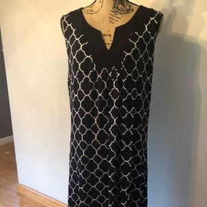 ST JOHNS BAY SUMMER DRESS SZ L